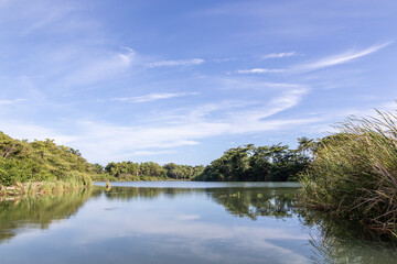 River and sky - Dominican Republic