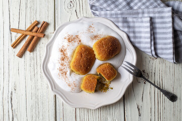 Kerebic dessert, Turkish cuisine (Turkish; Kerebic dessert) Famous dessert of Mersin region