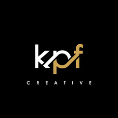 KPF Letter Initial Logo Design Template Vector Illustration