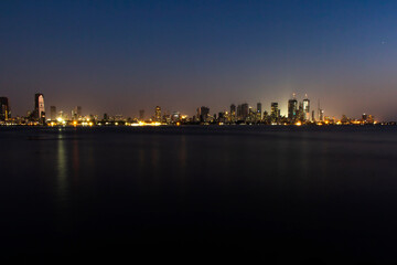 Fototapeta na wymiar City skyline of Mumbai city