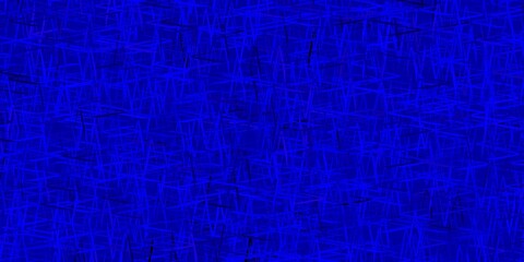 Dark BLUE vector background with stright stripes.