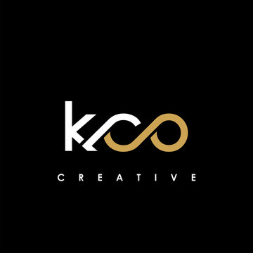 KCO Letter Initial Logo Design Template Vector Illustration
