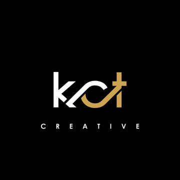 KCT Letter Initial Logo Design Template Vector Illustration