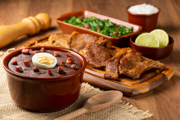 (Comida Mineira) - Traditional Brazilian food.