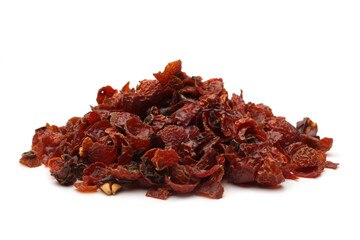 Dried peel of rose hips