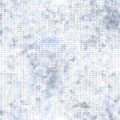 Abstract abstract, geometric pattern, brick wall in spots of paint.