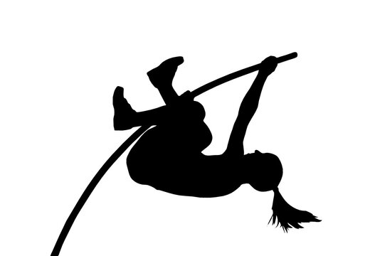 Saut &agrave; la perche