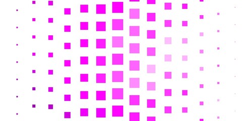 Dark Pink vector backdrop with rectangles.