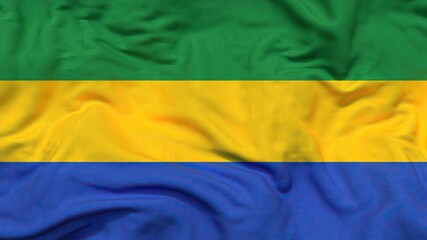 Gabon flag 4k 