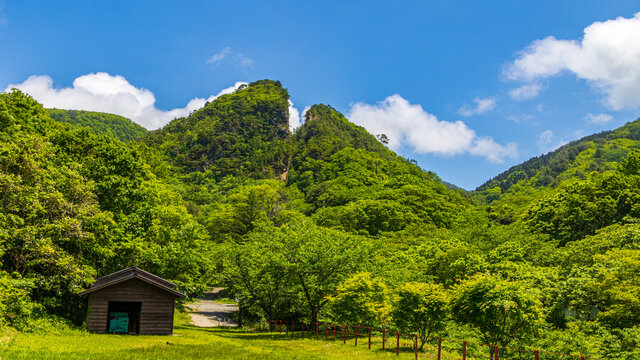 佐渡金山　道遊の割戸　世界遺産