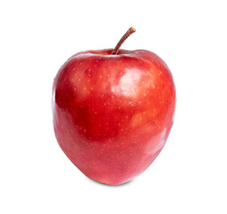 Red apple isolated on white background