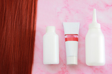 women's hair and hair coloring tools