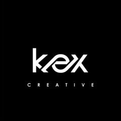 KEX Letter Initial Logo Design Template Vector Illustration