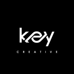 KEY Letter Initial Logo Design Template Vector Illustration