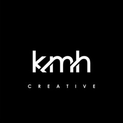 KMH Letter Initial Logo Design Template Vector Illustration