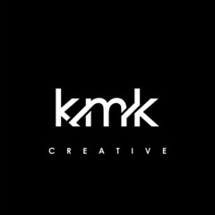 KMK Letter Initial Logo Design Template Vector Illustration