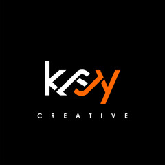 KSY Letter Initial Logo Design Template Vector Illustration