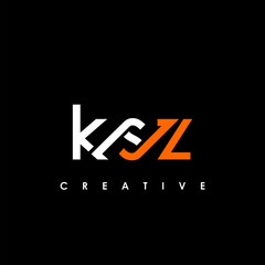 KSZ Letter Initial Logo Design Template Vector Illustration