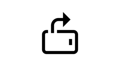 phone vector icon outline style with white background perfect pixel eps8