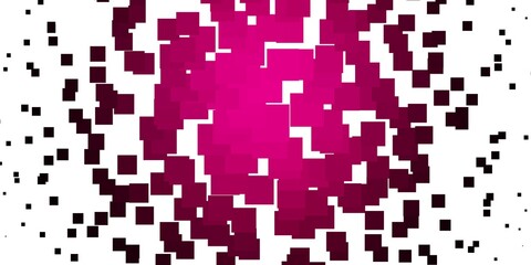 Light Pink vector backdrop with rectangles.