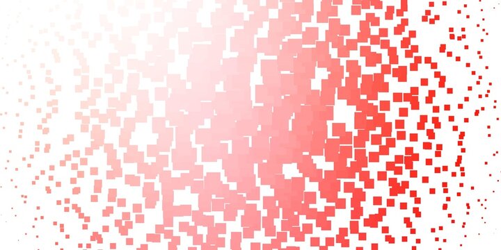 Light Red vector texture in rectangular style.