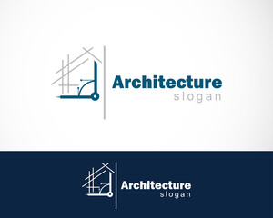 architecture logo creative design template