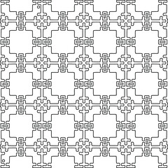 Vector monochrome pattern, Abstract texture for fabric print, card, table cloth, furniture, banner, cover, invitation, decoration, wrapping.