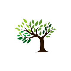 Tree Logo Template Vector Icon Design