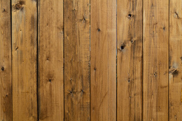 Fototapeta premium brown wooden boards, background for the designer