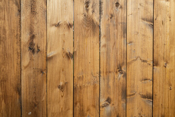 Fototapeta premium brown wooden boards, background for the designer