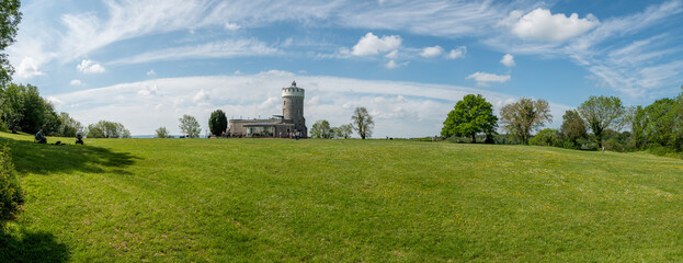 Panorama view of Bristol observatory tower england uk