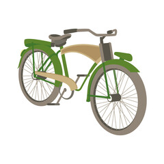 Fototapeta na wymiar vintage style bicycle