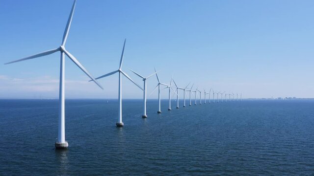 Windmills offshore