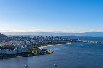 Cityscape of Rio de Janeiro central region
