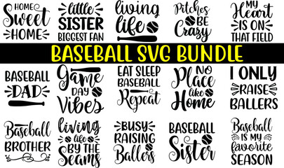Baseball svg bundle
