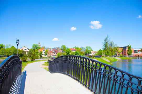 View of the Kaliningrad, Russia. &laquo;Amalienau&raquo; district.