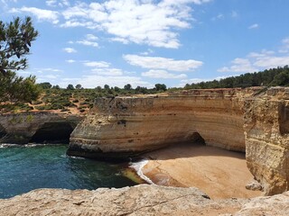 the beach of the island of island continent