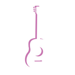 guitar icon or logo isolated sign symbol vector illustration - high quality black style vector icons 