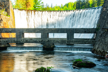 dam in the park