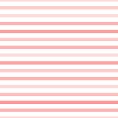 Vector seamless horizontal stripes pattern. Simple design for fabric, wrapping, wallpaper, textile.