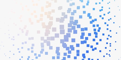 Light Pink, Blue vector layout with lines, rectangles.