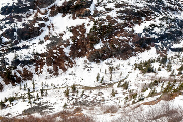 Dead Horse Gulch along the White Pass Trail in Alaska