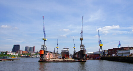 Fototapeta premium Trockendock