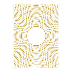 Sun shine. Sun strips abstract drawing background. Hand drawn concentric pattern. Part of set.