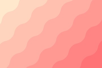 Cream and pink gradient background. Organic shape. Abstract background. Vector geometric elements. Cream and pink wave background. Cream and pink wallpaper.