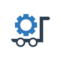 Shopping Trolley Setting Icon