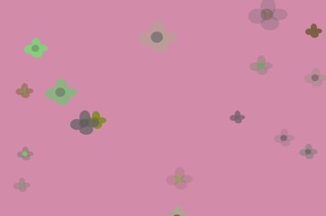 Colorful flowers background