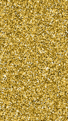 Gold glitter luxury sparkling confetti. Scattered