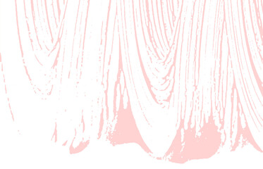 Grunge texture. Distress pink rough trace. Fancy b