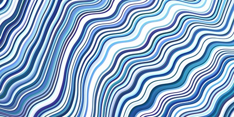 Light BLUE vector background with lines.